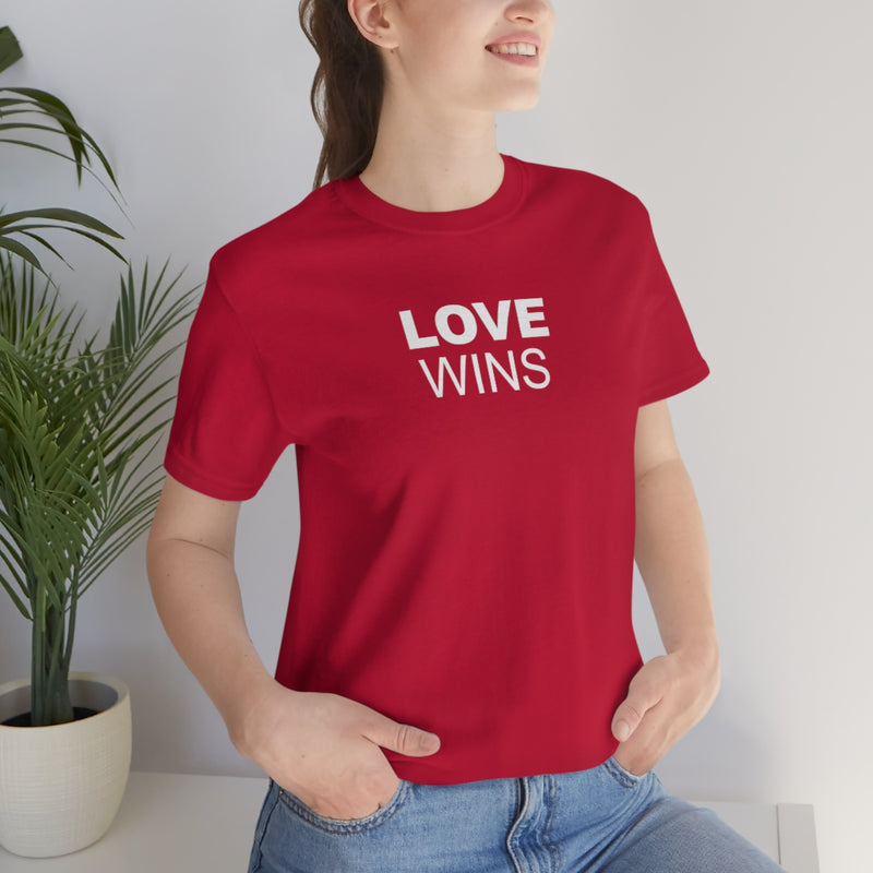 LOVE WINS Unisex T-Shirt