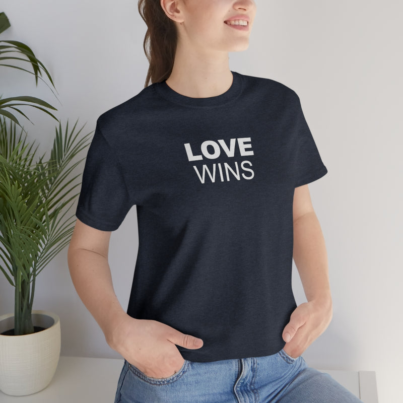 LOVE WINS Unisex T-Shirt