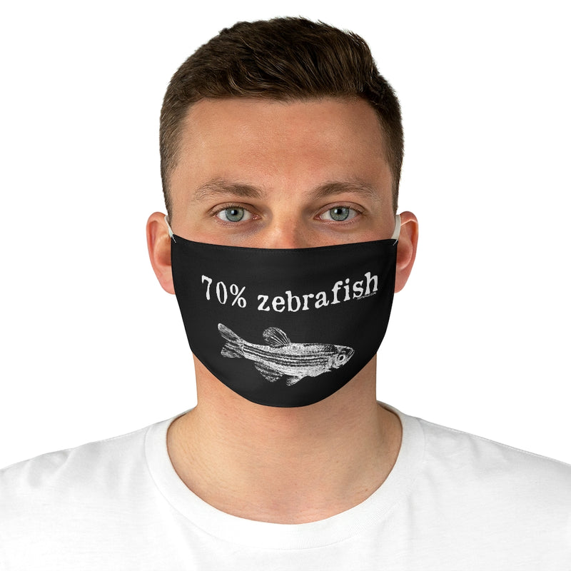 70% Zebrafish Fabric Face Mask