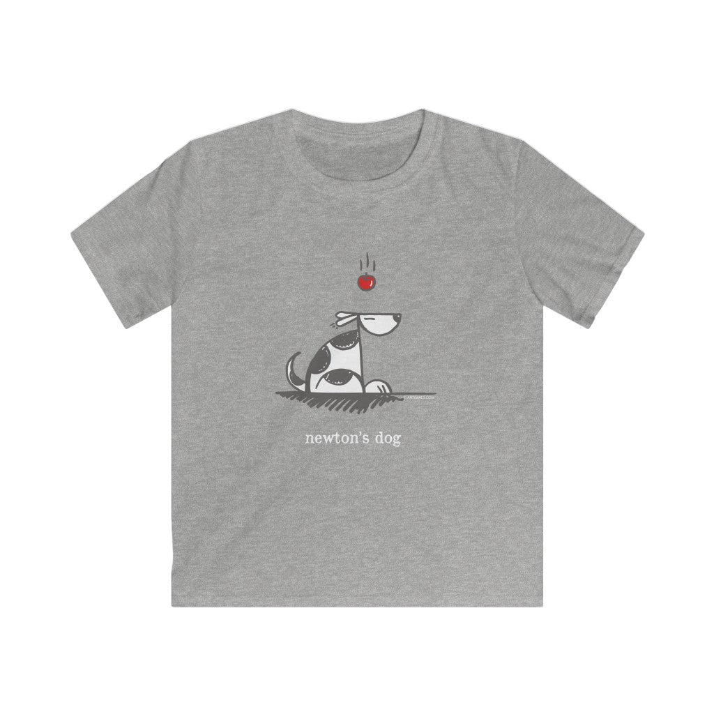 Newtons Dog Youth Soft Tee