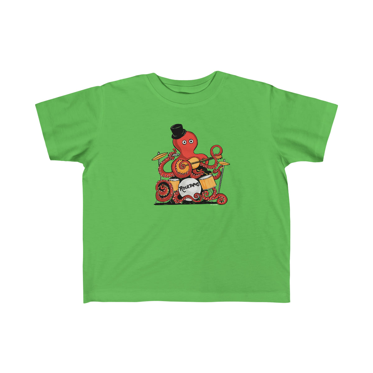 Rocktopus Toddler | Children's | Kid's Fine Jersey Tee
