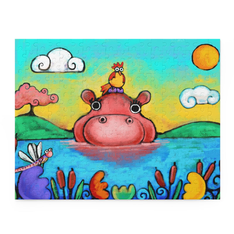 Hippo and Friends Puzzle (120, 252, 500-Piece)