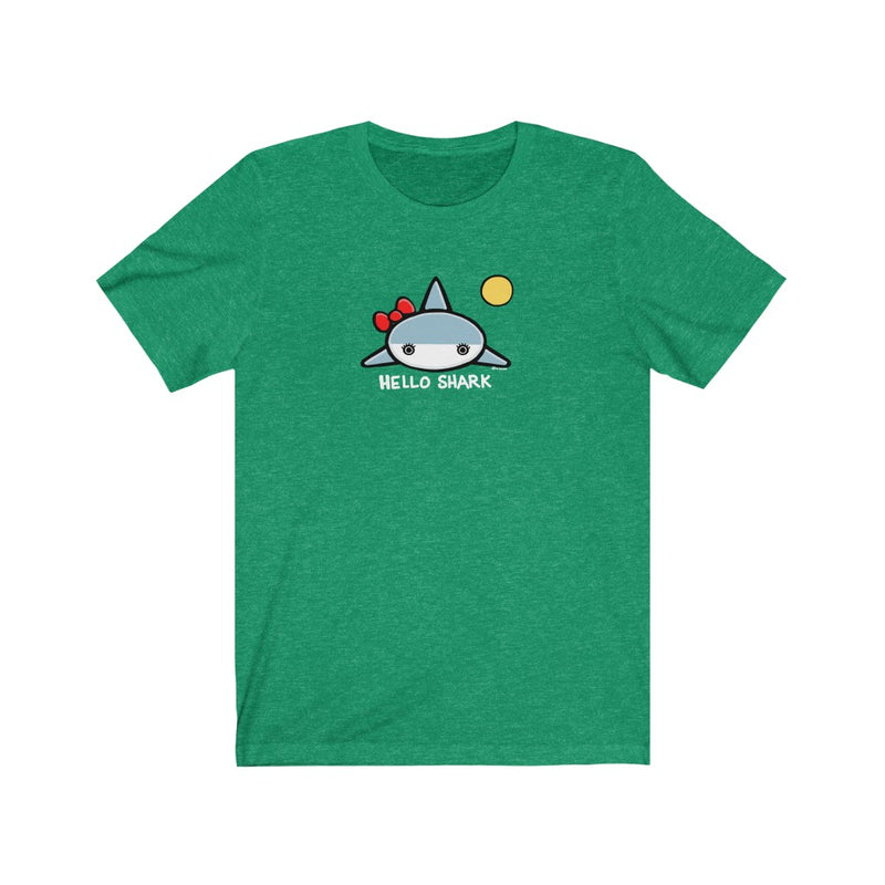 Hello Shark Unisex Soft Cotton T-Shirt