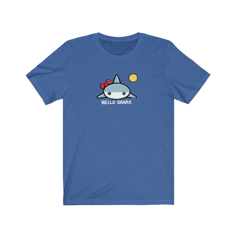 Hello Shark Unisex Soft Cotton T-Shirt