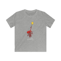 Youth Possibility Octopus holding onto balloon Soft Tee