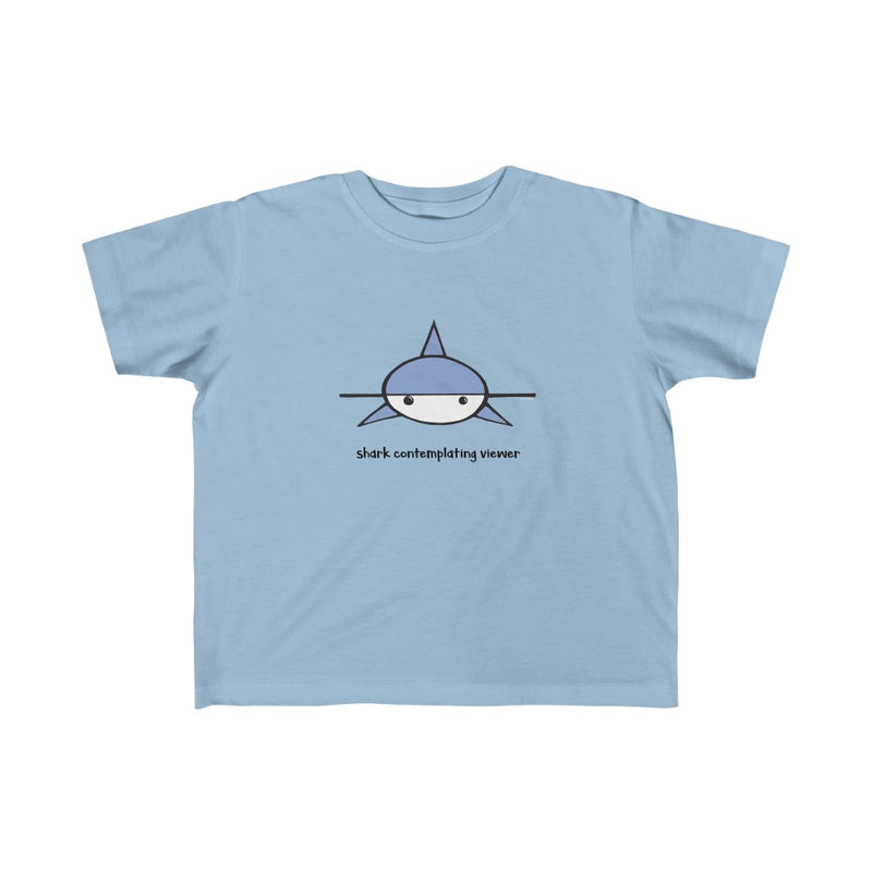 Shark Contemplating Viewer Sizes 2T to 6T T-Shirt
