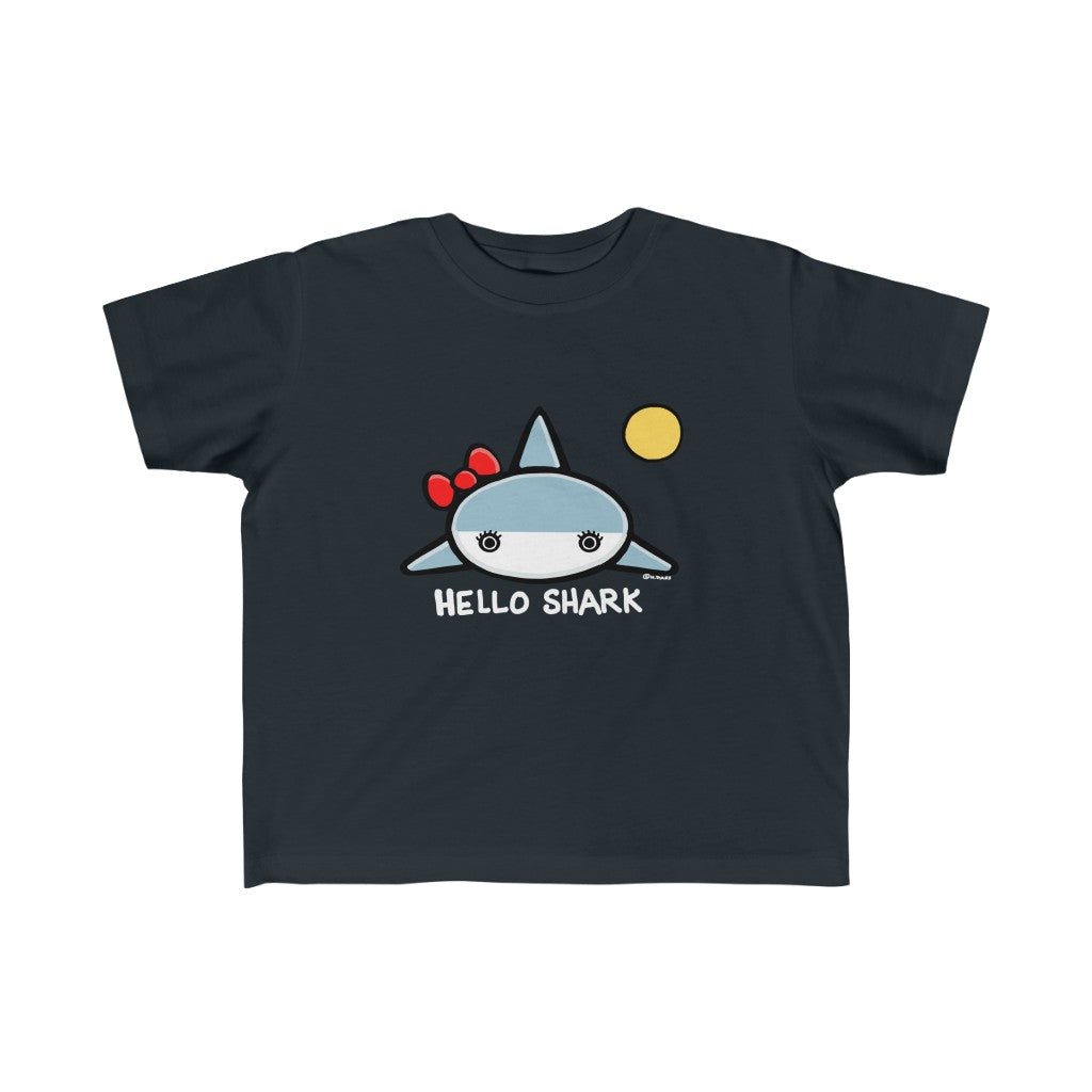 Childrens HELLO SHARK Sizes 2T to 6T T-Shirt