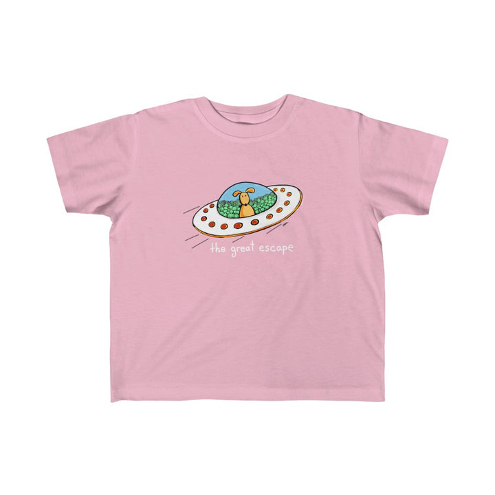 Childrens The Great Escape Dog in UFO Sizes 2T to 6T T-Shirt