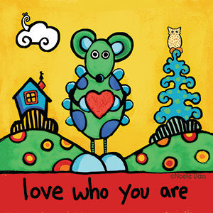 Love Who You Are Sticker