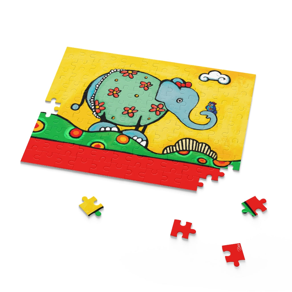 Elephant and Bird from Be Who You Are Book Puzzle (120, 252, 500-Piece)