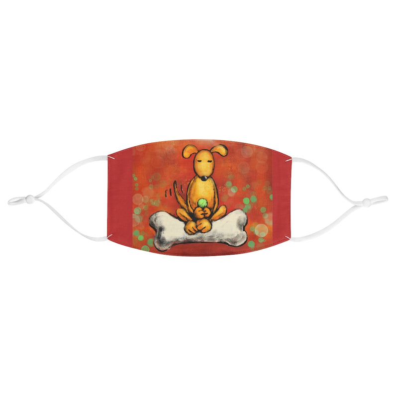 Doggie Enlightenment Fabric Face Mask