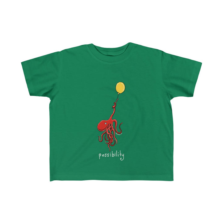 Childrens Octopus holding balloon Sizes 2T to 6T T-Shirt