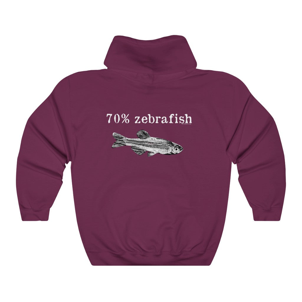 70% Zebrafish Hooded Sweatshirt