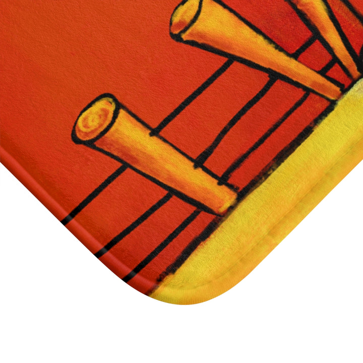 Don't Fence Me In Horse Plush Bath Mat