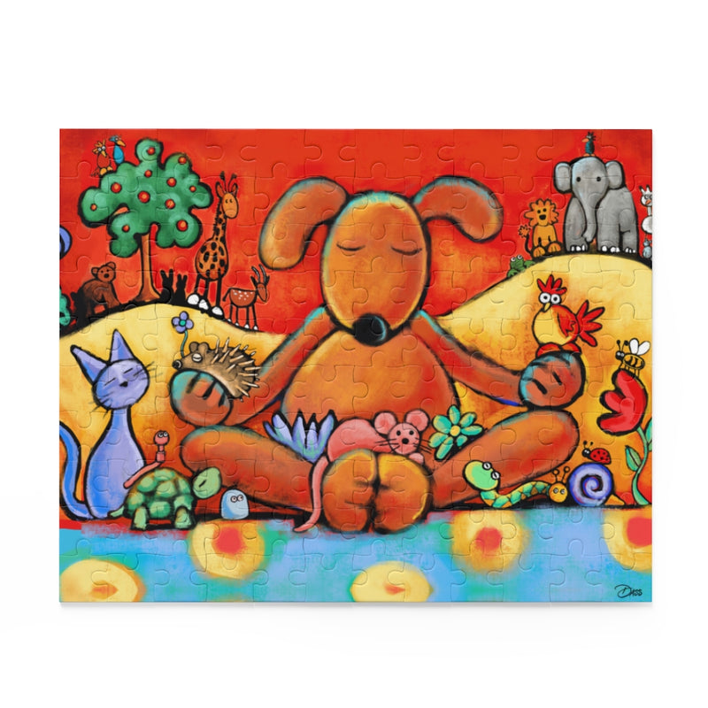 The Doggie Lama Puzzle (120, 252, 500-Piece)