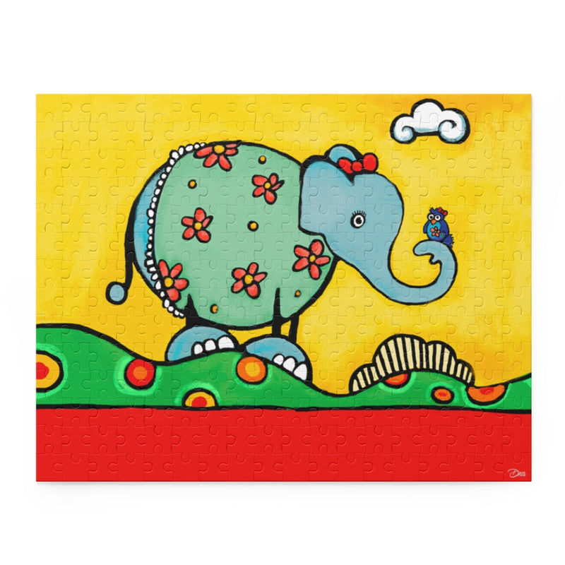 Elephant and Bird from Be Who You Are Book Puzzle (120, 252, 500-Piece)
