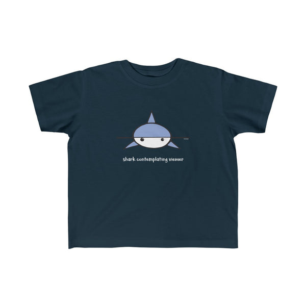 Shark Contemplating Viewer Sizes 2T to 6T T-Shirt