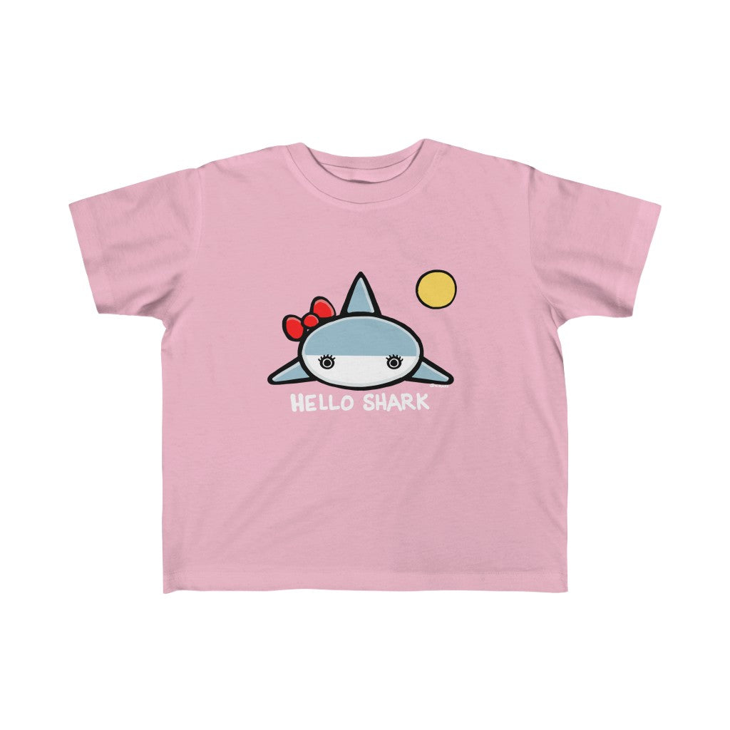 Childrens HELLO SHARK Sizes 2T to 6T T-Shirt