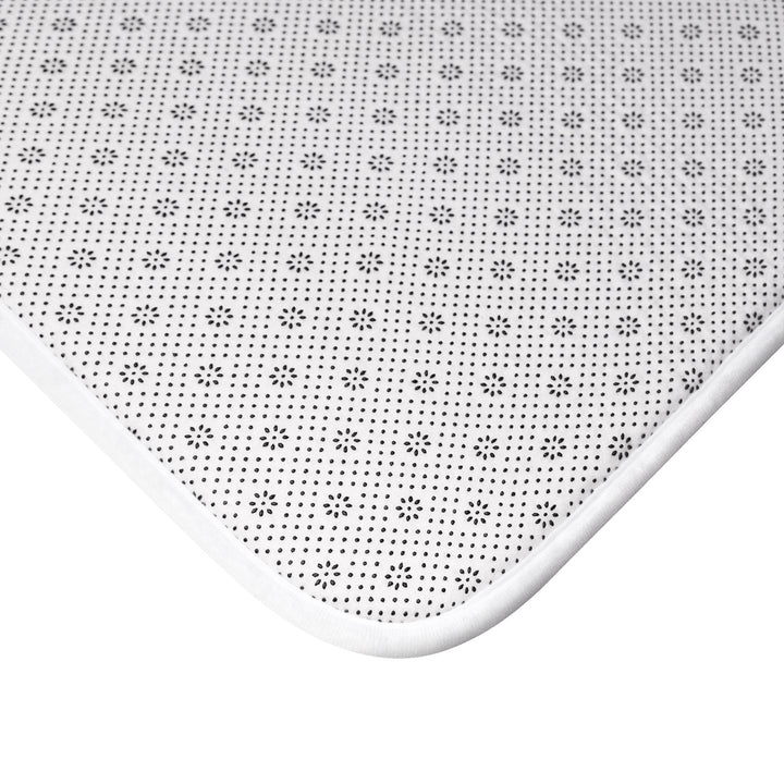 Be Kind to Cephalopods (Octopus) White Plush Bath Mat