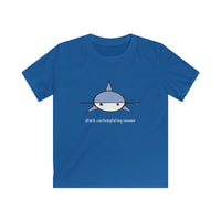 Shark Contemplating Viewer Youth Soft Tee