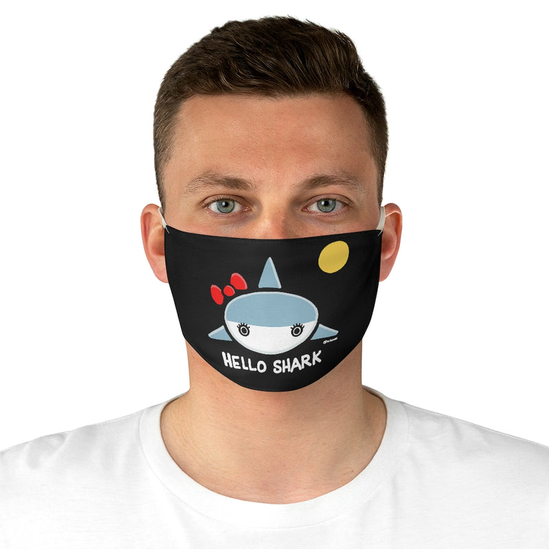 Hello Shark Fabric Face Mask