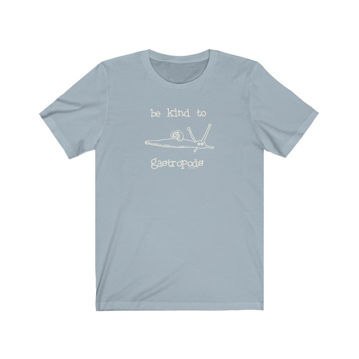 Be Kind to Gastropods Unisex Soft Cotton T-Shirt