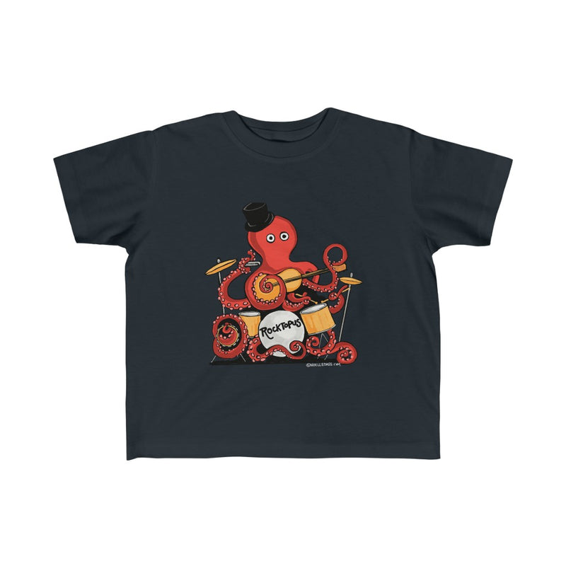 Childrens Rocktopus Sizes 2T to 6T T-Shirt