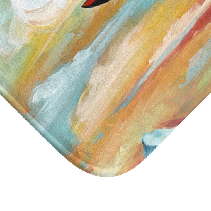 Pilot Dog Flying Dreams Plush Bath Mat