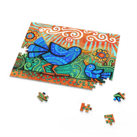 Mama and Baby Bird Puzzle (120, 252, 500-Piece)