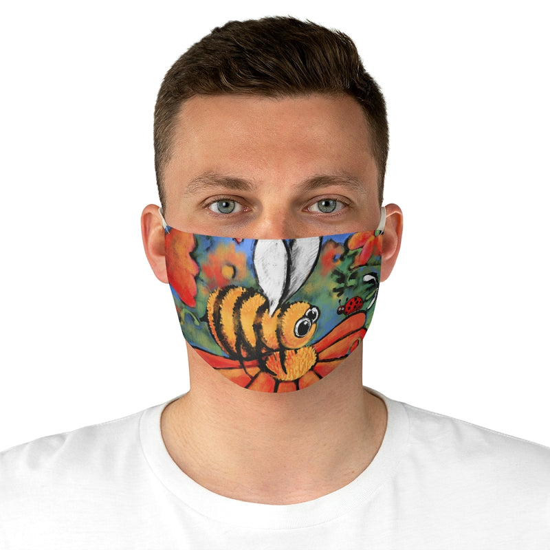Bee Fabric Face Mask