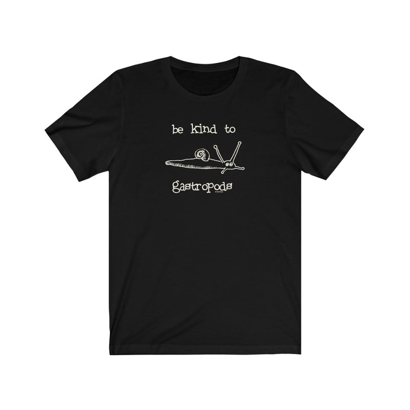 Be Kind to Gastropods Unisex Soft Cotton T-Shirt