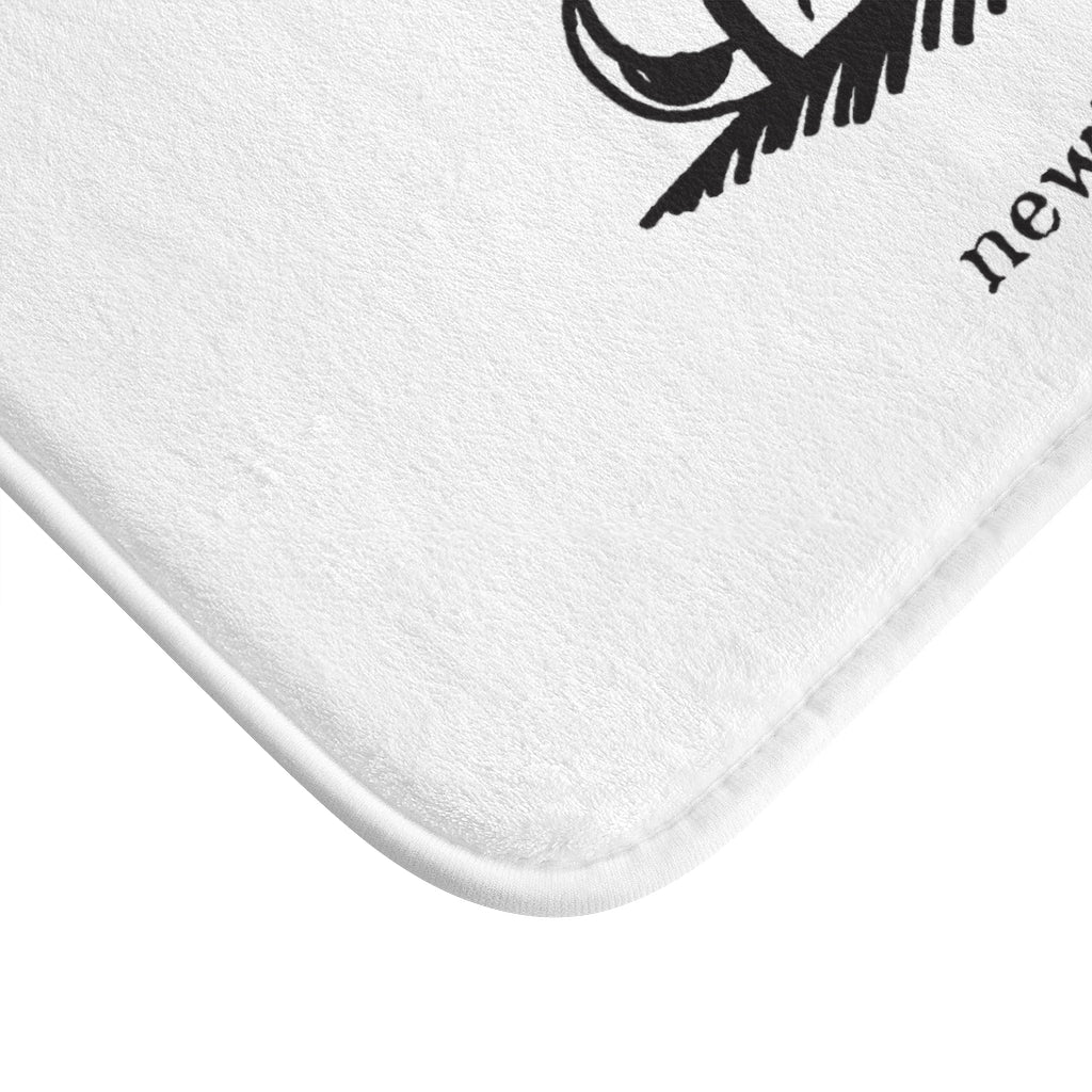 Newton's Dog Plush Bath Mat