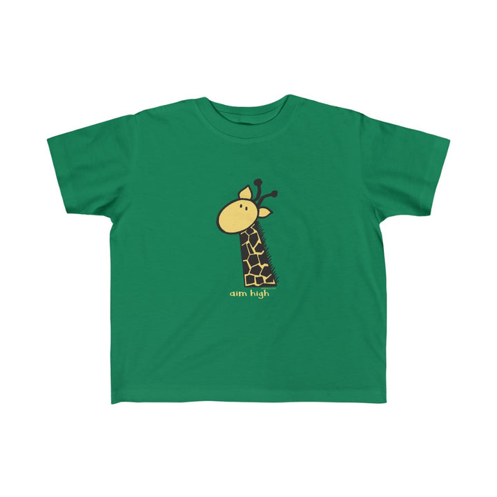 Aim High Giraffe Sizes 2T to 6T T-Shirt