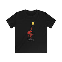 Youth Possibility Octopus holding onto balloon Soft Tee