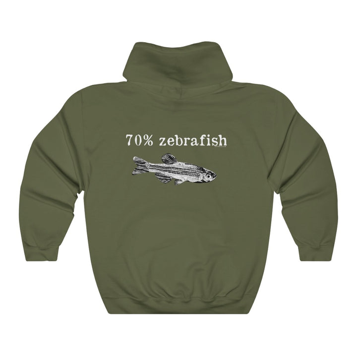 70% Zebrafish Hooded Sweatshirt