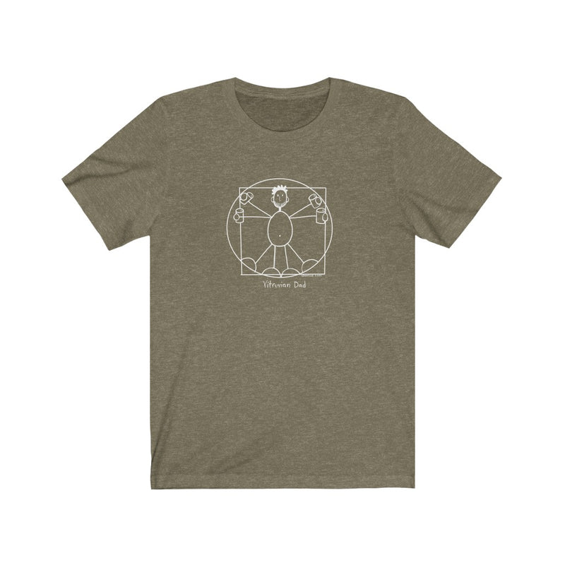 Vitruvian Dad Mens/Unisex T-Shirt
